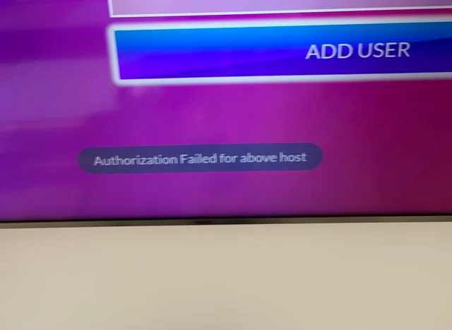 Fix Authorization failed for above host